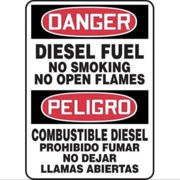 Accuform BILINGUAL SPANISH OSHA DANGER SBMCHL270XT SBMCHL270XT - main